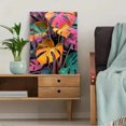 thumbnail image 5 of Sunset Forest Lake Landscape Oil Painting Canvas Wall Art for Living Room Bedroom Dining Room Office Hotel Lobby Decor, 5 of 8