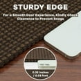 thumbnail image 2 of Runner Rug 3x18 Ft Washable Runners for Hallways Extra Long Woven Non Slip Entryway Runner Braided Kitchen Runner Indoor Outdoor Carpet Runners for Hotels, Officel, Stair, Brown, 2 of 8