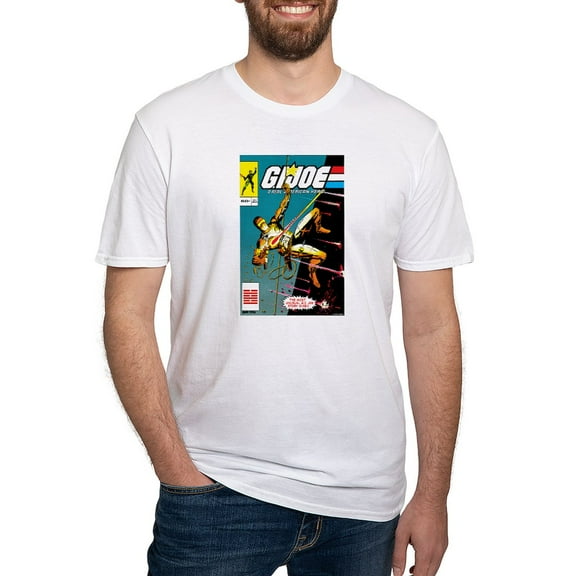 CafePress - G.I. Joe Silent Interlude Men's Classic T Shirt - Fitted T-Shirt, Vintage Fit Soft Cotton Tee