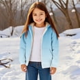 thumbnail image 4 of Coerni Oversized Fuzzy Fleece Sweatshirt for Boys Girls Fleece Lined Sherpa Pullover Full Zip Gradient Thermal Jacket Hoodies Coat, 4 of 8