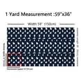 thumbnail image 2 of Polar Bear Fabric By The Yard,Cute Bears Upholstery Fabric,Cartoon Animals Silhouette Decorative Fabric,Kawaii Rustic Farmhouse Indoor Outdoor Fabric,White Navy Blue,1 Yard, 2 of 5
