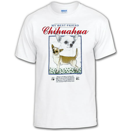 My Best Friend Dog T-Shirt: Chihuahua-Adult Small (Just My Best Friend)
