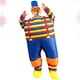 thumbnail image 2 of 1 pieza de disfraz inflable de payaso para cosplay, disfraz para fiesta de Halloween, disfraz para adultos y niños (verde y rojo), 2 of 5