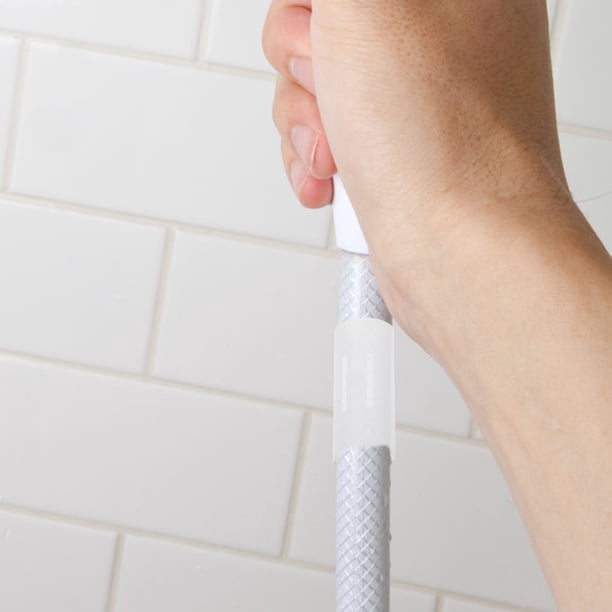 FENGGUIQU 4Ud Accesorios Para Reparación De Soporte De Ducha En Plástico Con Funda Antideslizante Universal