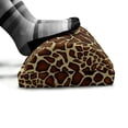 thumbnail image 5 of Zambia Foot Rest, Giraffe Skin Pattern Wildlife Symbolic Zoo Hippie Style Picture, Non-Slip Backing Adjustable Ergonomic Memory Foam Leg Support for Office, Redwood Pale Yellow, by Ambesonne, 5 of 5