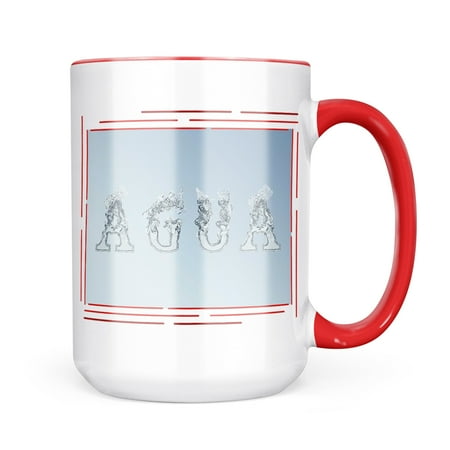 

Neonblond Agua Clear Water Yoga Mug gift for Coffee Tea lovers