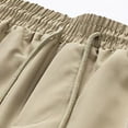thumbnail image 4 of Pantalones Cortos para Hombres Trabajo Casual Deportes Sueltos Pantalones Cortos Al Aire Libre de Cinco Cuartos, Poliéster Spandex Multi Bolsillo, 4 of 9