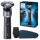 thumbnail image 1 of Philips Norelco Exclusive Shaver 5000X, afeitadora recargable en húmedo y seco con recortadora de precisión y bolsa de almacenamiento, X5006/85, 1 of 11