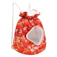 thumbnail image 1 of lionlar Backpack Dog Carrying Backpack Dog Carrier Dog Holder for Chest Adjustable Hands Red, 1 of 8