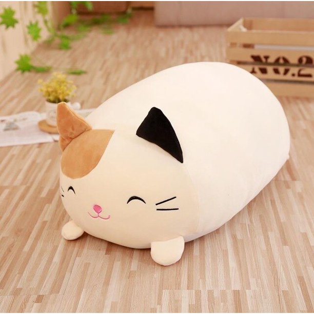 30-90cm Cute Corner Bio Pillow Japanese Animation Sumikko Gurashi Plush Toy Stuffed Soft Valentine Gift for Baby Kids Girl Giftscat90cm Deng Xun unisex