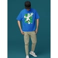 thumbnail image 2 of Shamrock's ICEE Bear Fun - Lucky St.Patrick's Day Graphic Men's T-shirt, 2 of 4