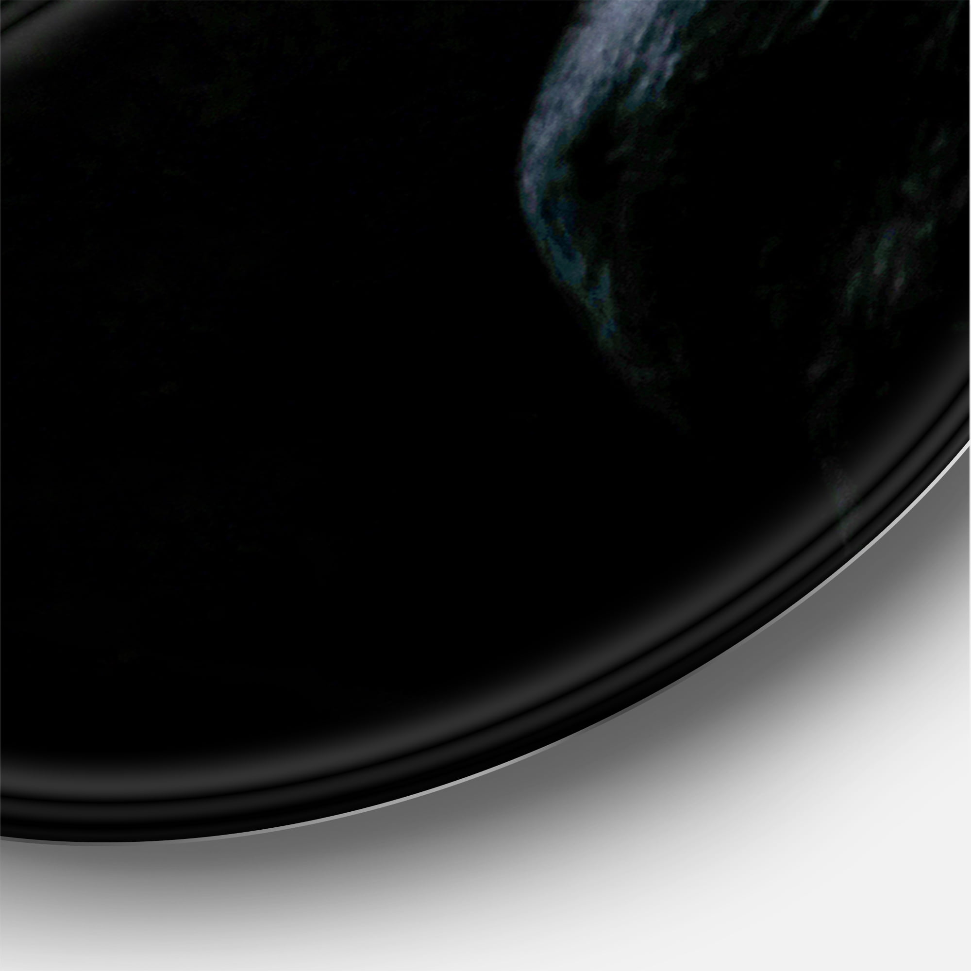 Designart 'Close Up Of Thoroughbred Nonius Stallion Horse II' Farmhouse Circle Metal Wall Art 36x36 - Disc of 36
