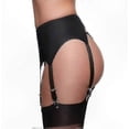 thumbnail image 2 of Lace Garter Belt for Women Sexy Susp Lingerie Stocking Holders Waist Enhancer, 2 of 4
