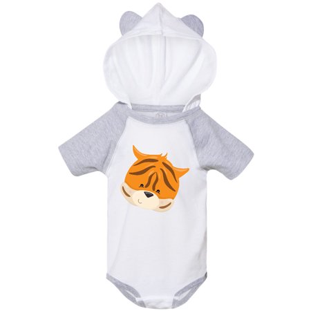 

Inktastic Cute Tiger Head Gift Baby Boy or Baby Girl Bodysuit