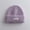 Purple, variant on Boys Girls Solid Color Knit Print Beanie Hat Warm Thermal Fall Winter Casual Everyday Stocking Cap for Kids(Black,0-15 Years)