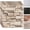 Rock Brick, variant on 10 count Wall Panels Peel and Stick , Self-Adhesive Decorative Brick Wallpaper Wall Covering, Faux Stone Wall Panel Brick for Living Room, Kitchen, Bathroom