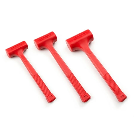 TEKTON Dead Blow Hammer Set (3-Piece) | 30709 (Best Dead Blow Hammer For Woodworking)