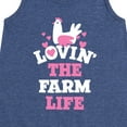 thumbnail image 3 of Instant Message - Lovin The Farm Life - Toddler and Youth Girls A-line Dress, 3 of 6