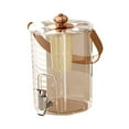 thumbnail image 2 of Dispensador de bebidas para refrigerador, hervidor frío con grifo, infusor de té de 5 l, recipiente para bebidas de fácil flujo para fiestas Oro rosa, 2 of 8