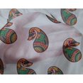 thumbnail image 4 of oneOone Silk Tabby Fabric Paisley Block Fabric Prints By Yard 42 Inch Wide, 4 of 4