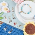 thumbnail image 5 of 24 Pcs Handbag Bowknot Stitch Markers Enamel Alloy Crochet Stitch Marker Charms Removable Leverback Clasps Locking Stitch Marker for Knitting Weaving Sewing Jewelry Making for DIY, 5 of 6