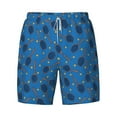 thumbnail image 4 of Lsque Mens Swim Trunks Tennis Rackets 1 Pattern - Bathing Suit Compression Liner - Beach Swim Shorts Swimwear - (S-3XL) - Stretch Quick Dry -Small, 4 of 9
