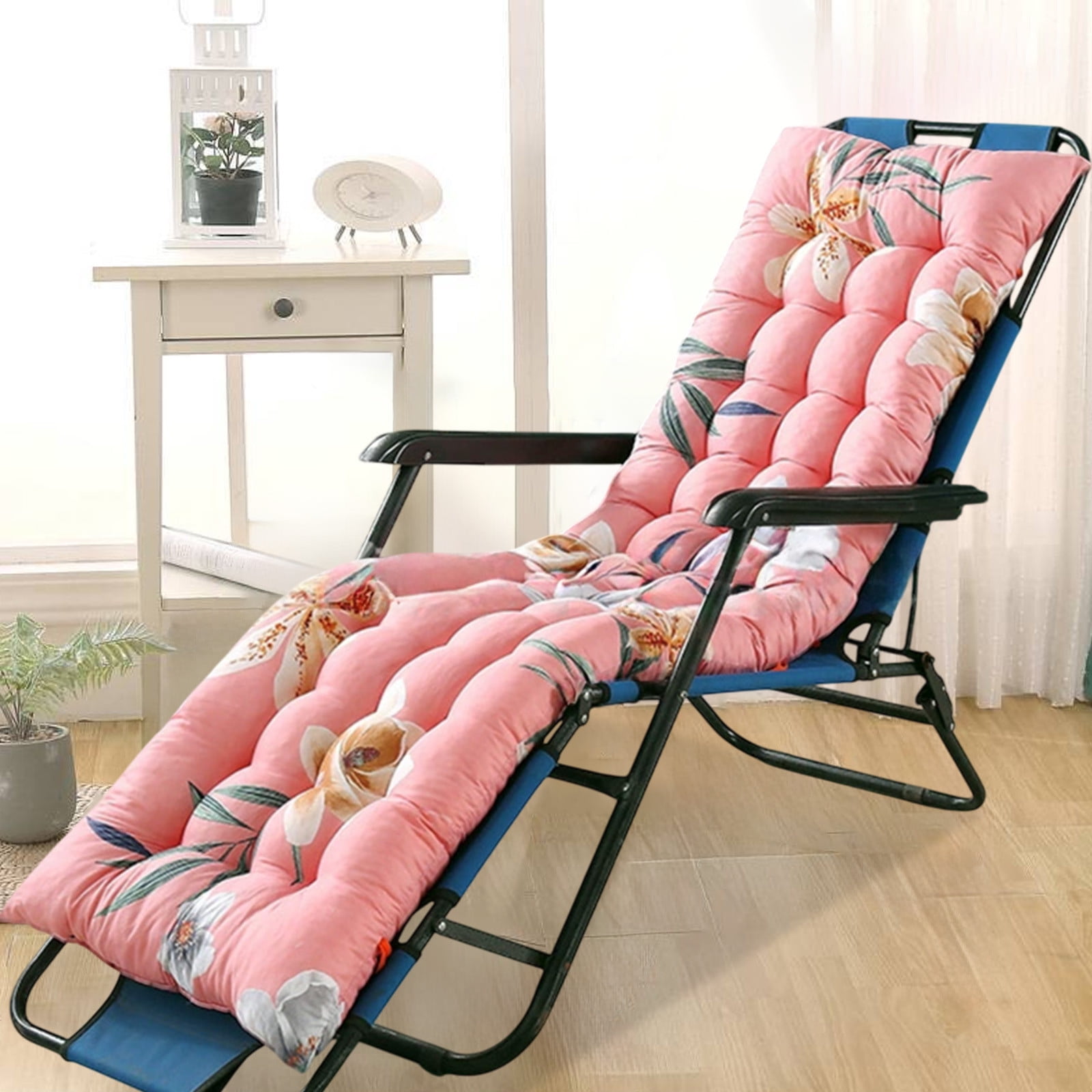 Outdoor Chair Cushions Chaise Lounge Cushions Outdoor Waterproof Memory Foam Lounge