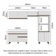 thumbnail image 3 of Cocina Integral Madesa Reims 260cm Blanco 09, 3 of 10