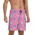 thumbnail image 3 of Rocae French Bulldog for Men's Soft Sleep Pajama Shorts, Waistband and Pockets, 3 of 9
