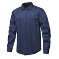 thumbnail image 1 of Camisa DPSAFETY FR 7oz Resistente al Fuego CAT2 Azul Marino L, 1 of 5
