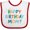 White and Red, variant on Inktastic Happy Birthday Mom Boys or Girls Baby Bib