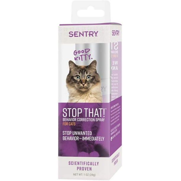 SENTRY Stop That! Behavior Correction Spray for Cats