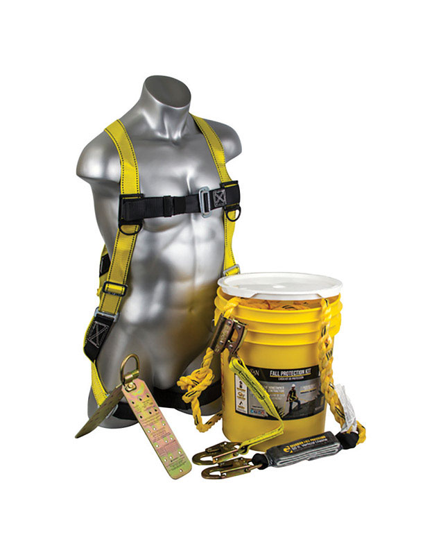 Guardian Fall Protection Kit,50 ft. Lifeline 00815