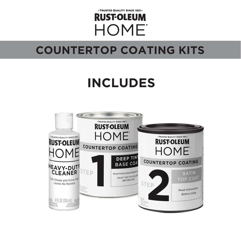Rust-Oleum Home Countertop Satin Coating Kit, Black photo 3