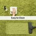 thumbnail image 4 of TWINNIS Fluffy Rug Carpets Soft Shaggy Area Rug Indoor Floor Rugs for Kids Room Comfy Cute Nursery Rug 4' x 5.3', Green, 4 of 8