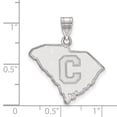 thumbnail image 2 of Solid 14k White Gold The Citadel Large Pendant (23mm x 26mm), 2 of 2