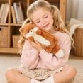 thumbnail image 6 of Wearable Cute Plush Fox Pencil Case, Soft Fluffy Animal Pen Pouch for Students, 6 of 7