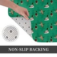 thumbnail image 6 of Pofeuu Duck Mallard Flying Pose Print Flannel Doormats Rug16"x24"Rug Washable Doormats Indoor Outdoor Rugs for Layered Front Door Mats, Porch, Kitchen, Entryway, 6 of 7