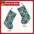 thumbnail image 2 of Picia Colorful Fishing Baits Pattern Christmas Stockings, 18 Inches Knit Christmas Stockings, Stockings Christmas Cable Knitted Xmas Hanging Stockings, 2 of 8