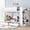White, variant on Extra storage for clothes and stories - Twin over twin bunk bed for organized living