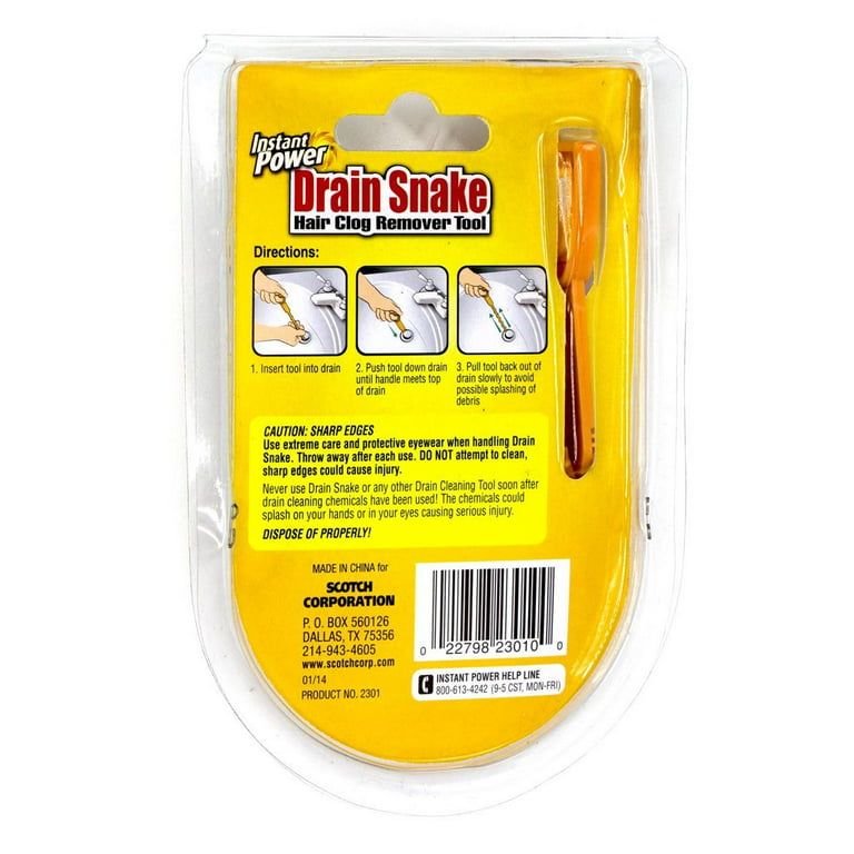 Drain Snake - Instant Power