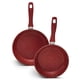 thumbnail image 1 of Juego de Dos Sartenes FlavorStone 20 cm Y 24 cm Rojo., 1 of 4