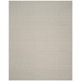 thumbnail image 2 of SAFAVIEH Montauk Corrine Geometric Cotton Area Rug, Ivory/Grey, 8' x 10', 2 of 6