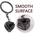 thumbnail image 3 of 2 Pcs Keyring Rotary Wankel Engine Rotor Car Engine Part Gift Car Accessories Key Chain, 3 of 5