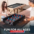 thumbnail image 4 of GoSports 32 Inch Tabletop Foosball Game Set - Mini Foosball Table - Black, 4 of 6