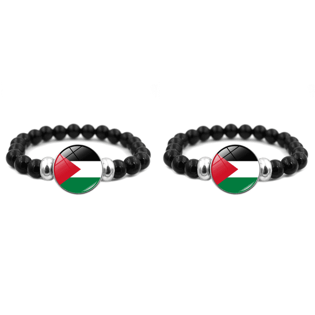 Pulseras con bandera de países Moda retro multicapa para mujeres y hombres (XSWX6078)