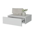 thumbnail image 6 of Vienna Floating Nightstand, Sleek Wall-Mounted Design with Spacious Drawer Storage, 6 of 7