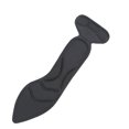 thumbnail image 1 of crativent High Heel Shoe Cushion Self Adhesive Insole Pad Grip Inserts Back Blisters black 1Set, 1 of 6