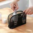 thumbnail image 2 of Cosmetic Organizers Waterproof Travel Bag Mesh Handheld Storage Pouch, 2 of 13
