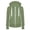 Green, variant on Women's Hooded Sweatshirts Jacket Casual Drawstring Zip Up Hoodie with Pocket Lightweight Long Sleeve Casual Dressy Solid Sweater Coat Red S